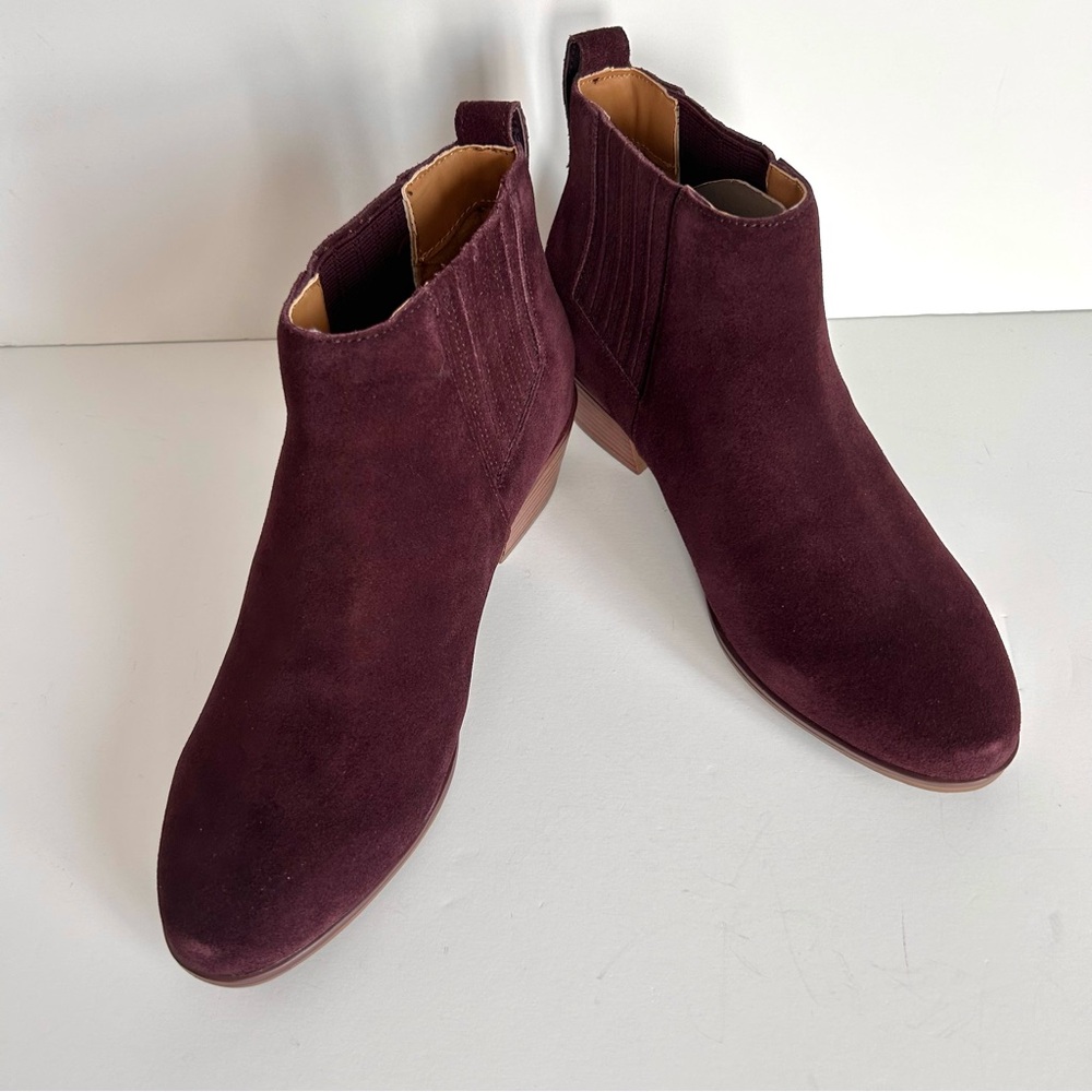 🍒J. Crew Factory Waterproof Brown Suede Boots. Size: 7 - Picture 2 of 12